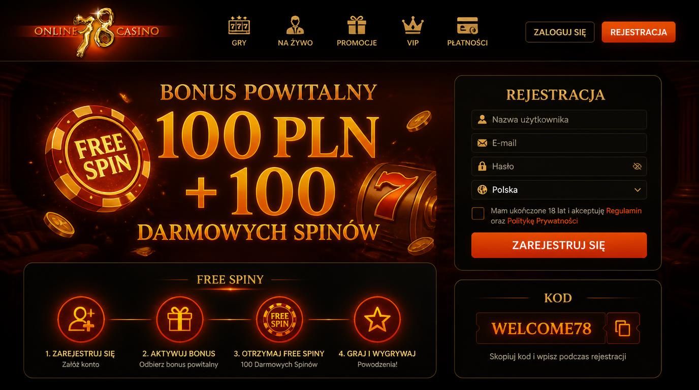  Promocje i darmowe spiny powitalne 